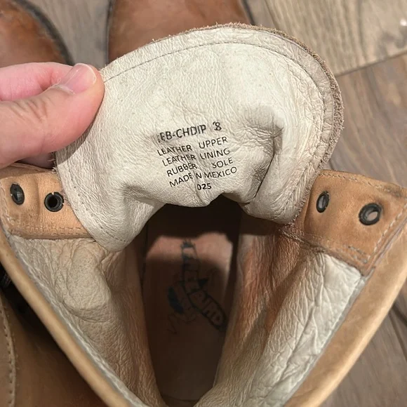 NEW Freebird leather “work” boots